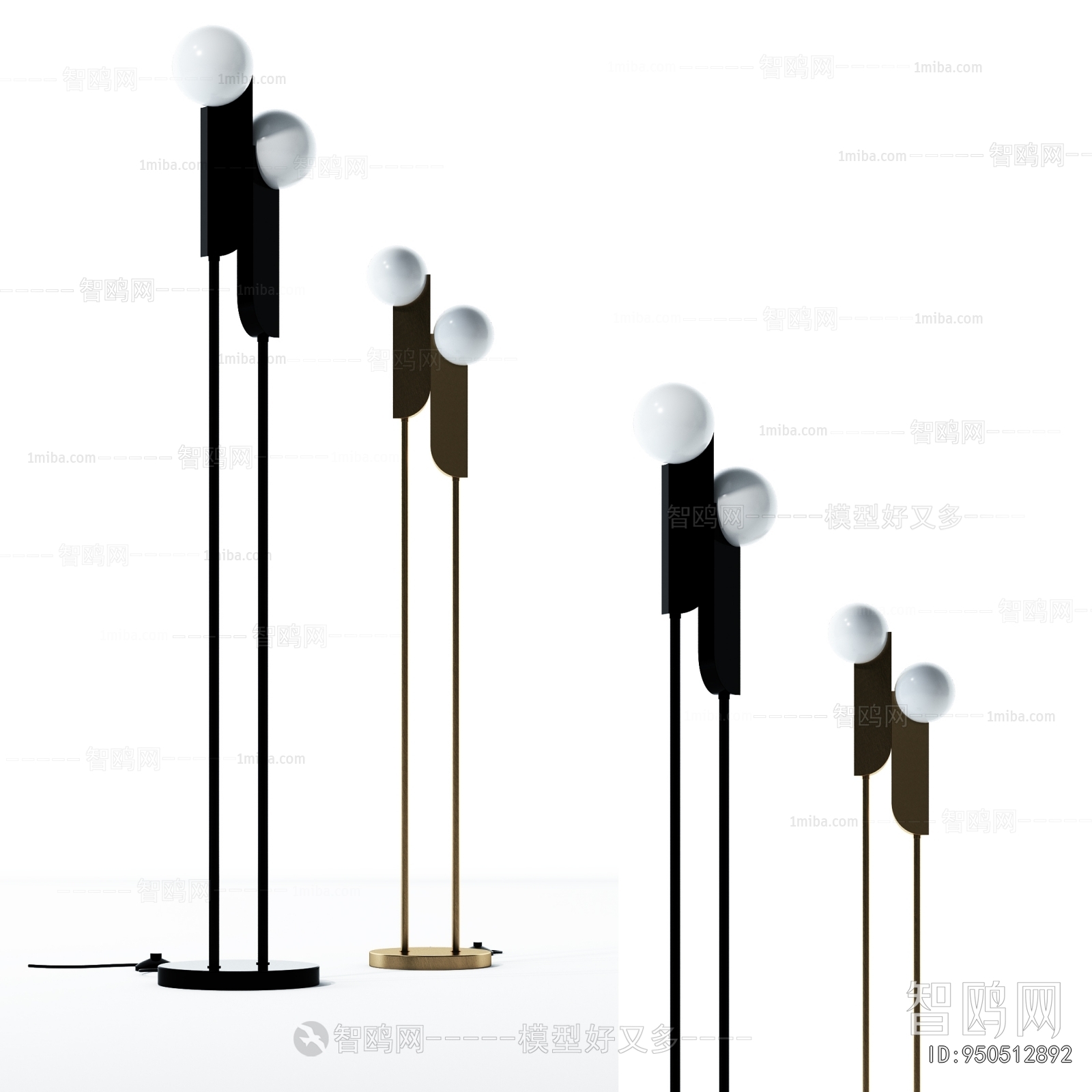 Simple European Style Floor Lamp