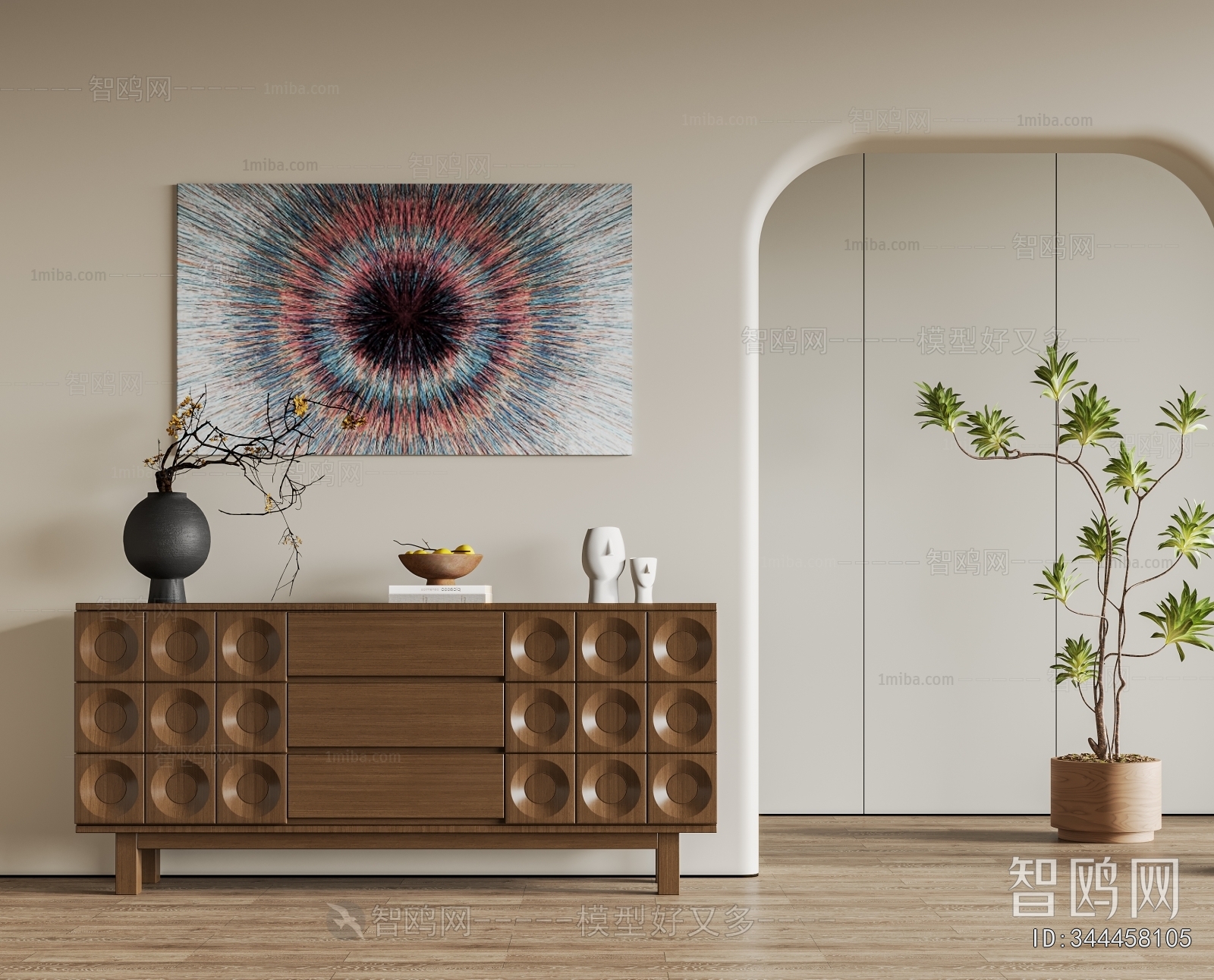 Modern Side Cabinet/Entrance Cabinet