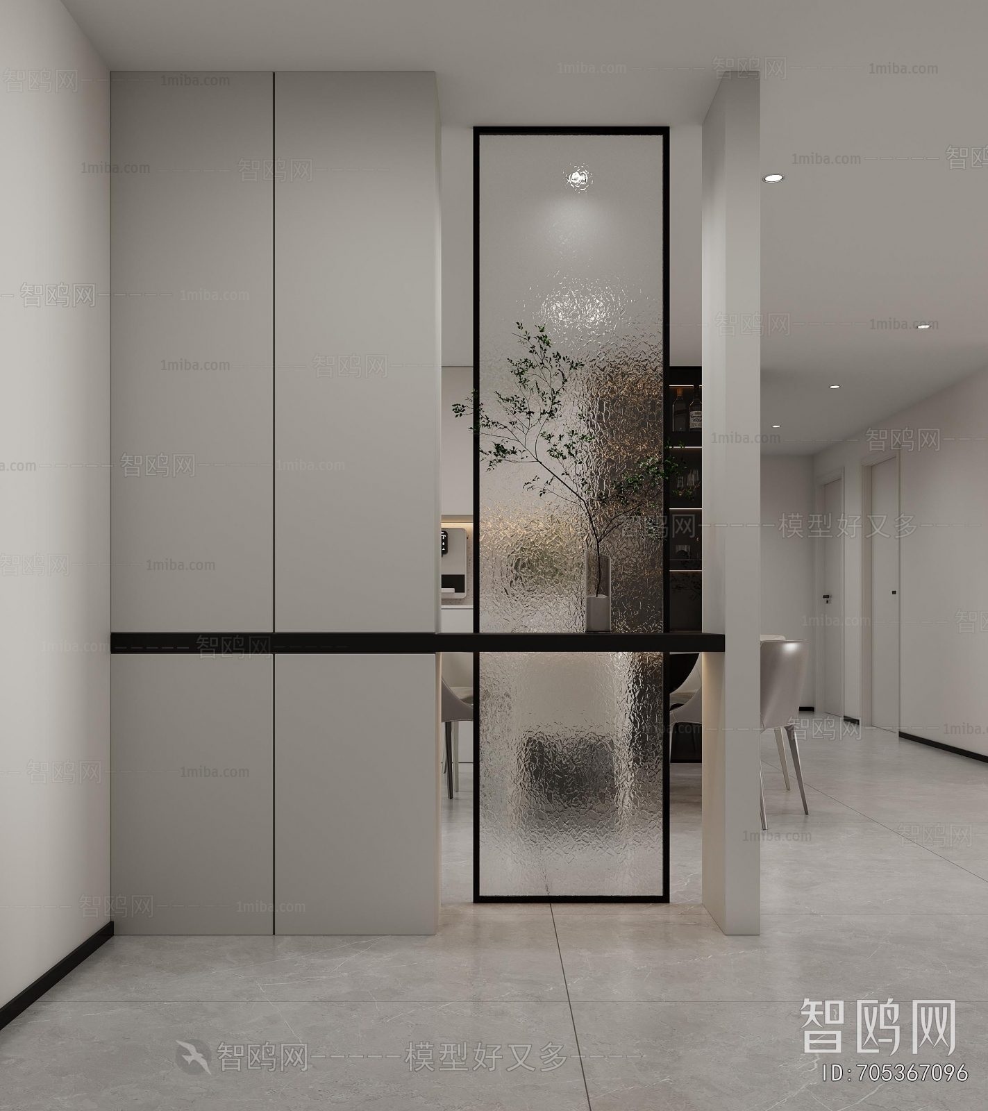 Modern Hallway