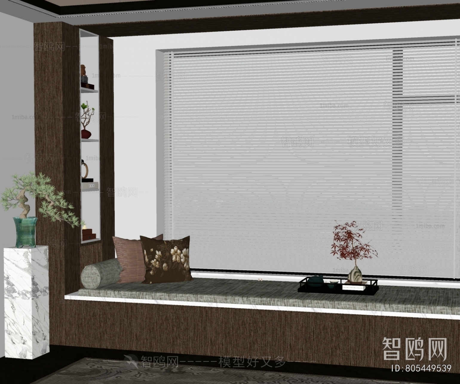 New Chinese Style Bay Window