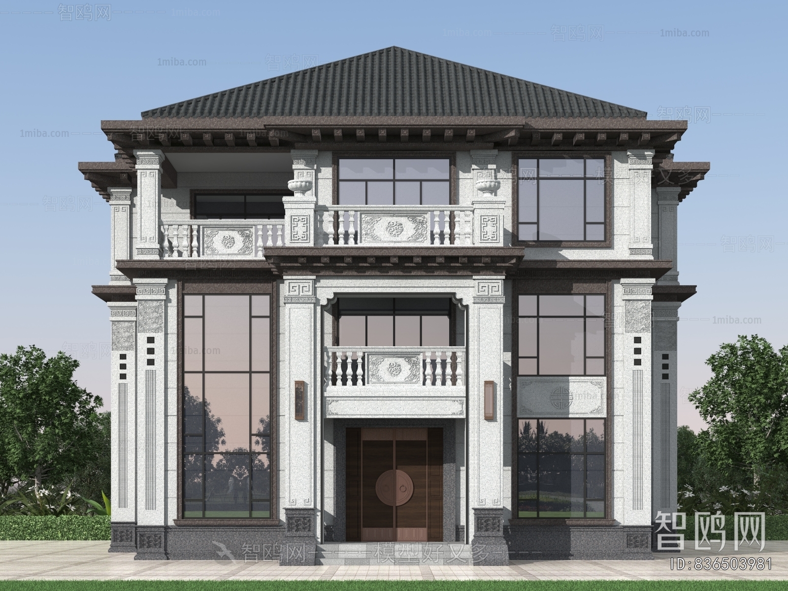 New Chinese Style Detached Villa