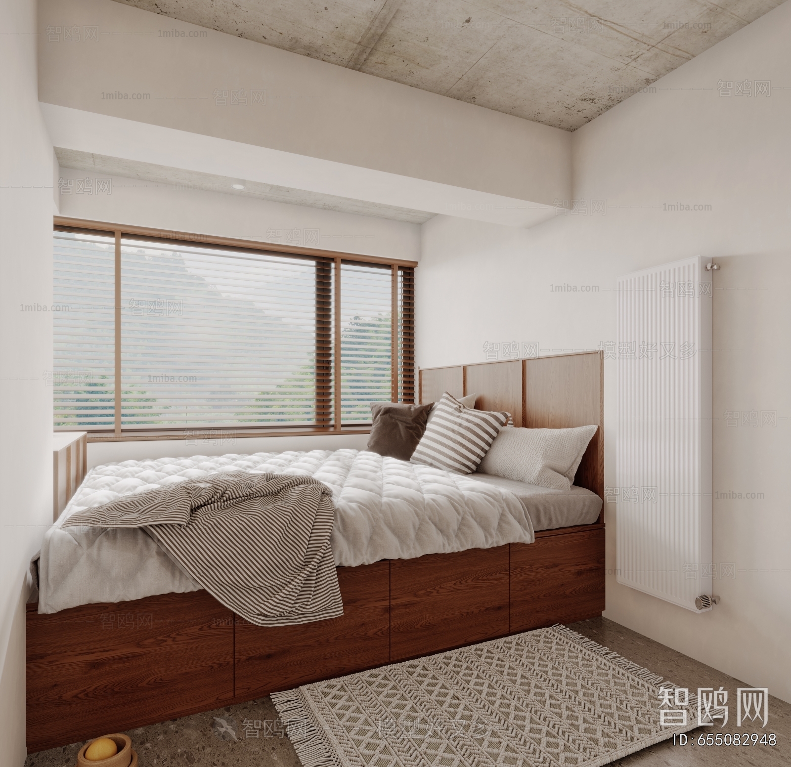 Industrial Style Bedroom