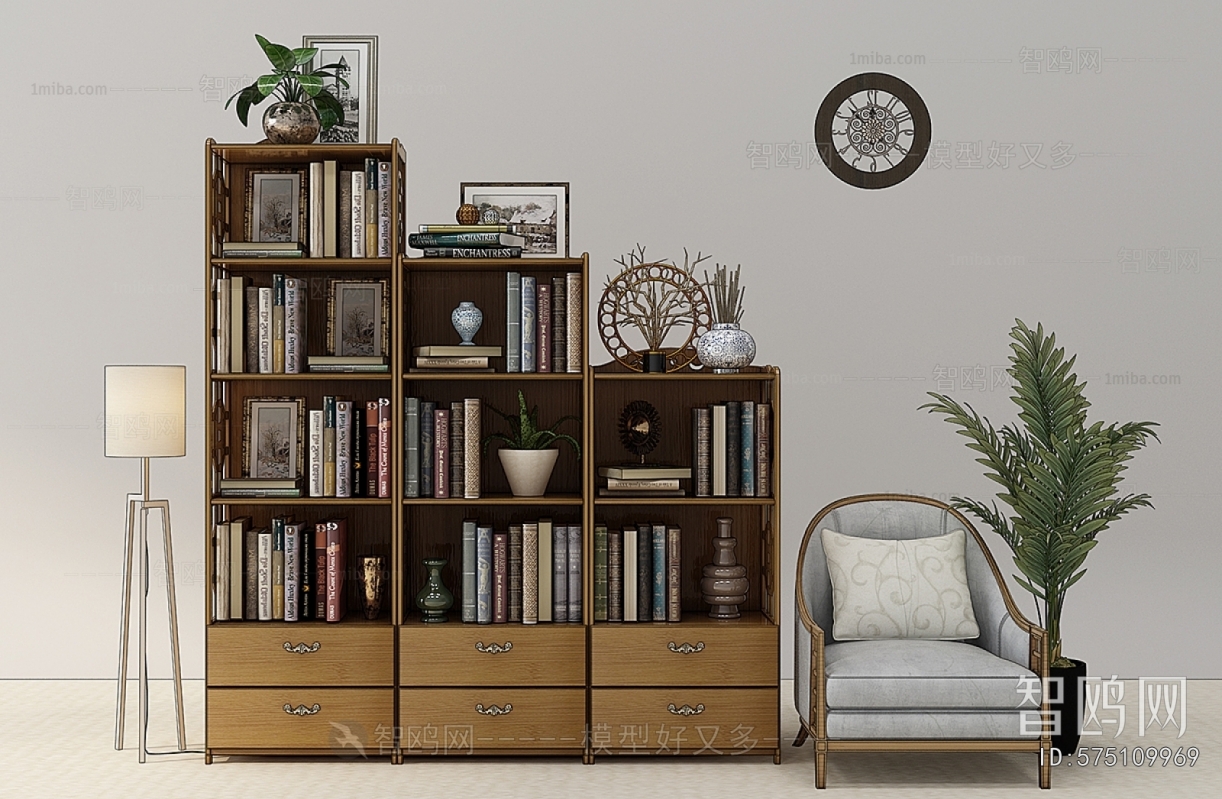 European Style Bookcase