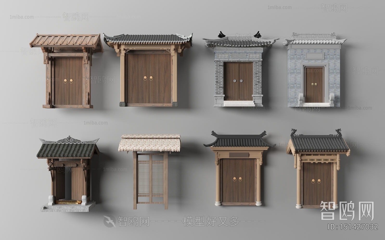 New Chinese Style Gate