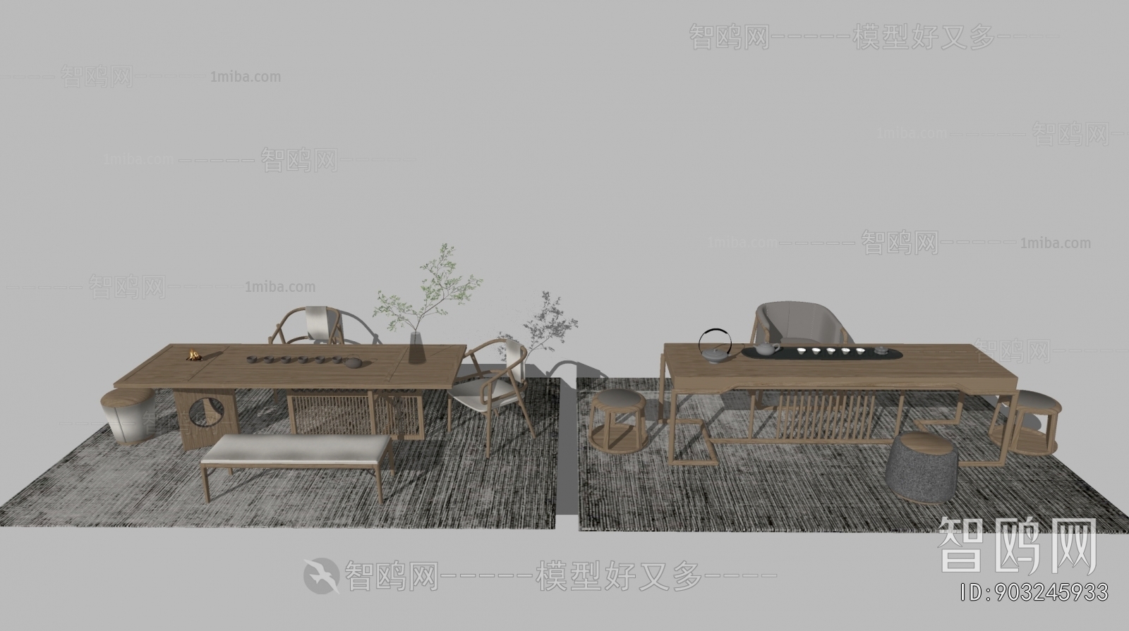 New Chinese Style Tea Tables And Chairs