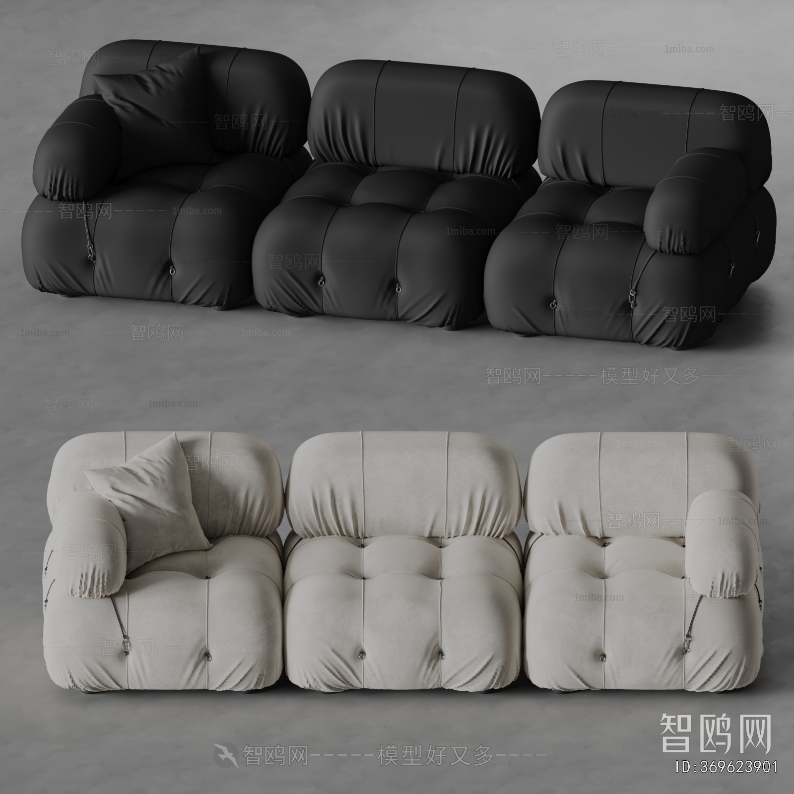 Modern Three-seat Sofa