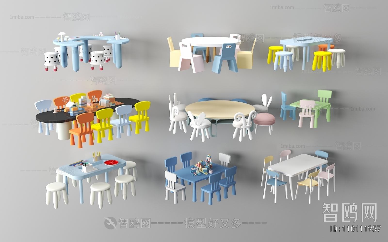 Modern Children's Table/chair