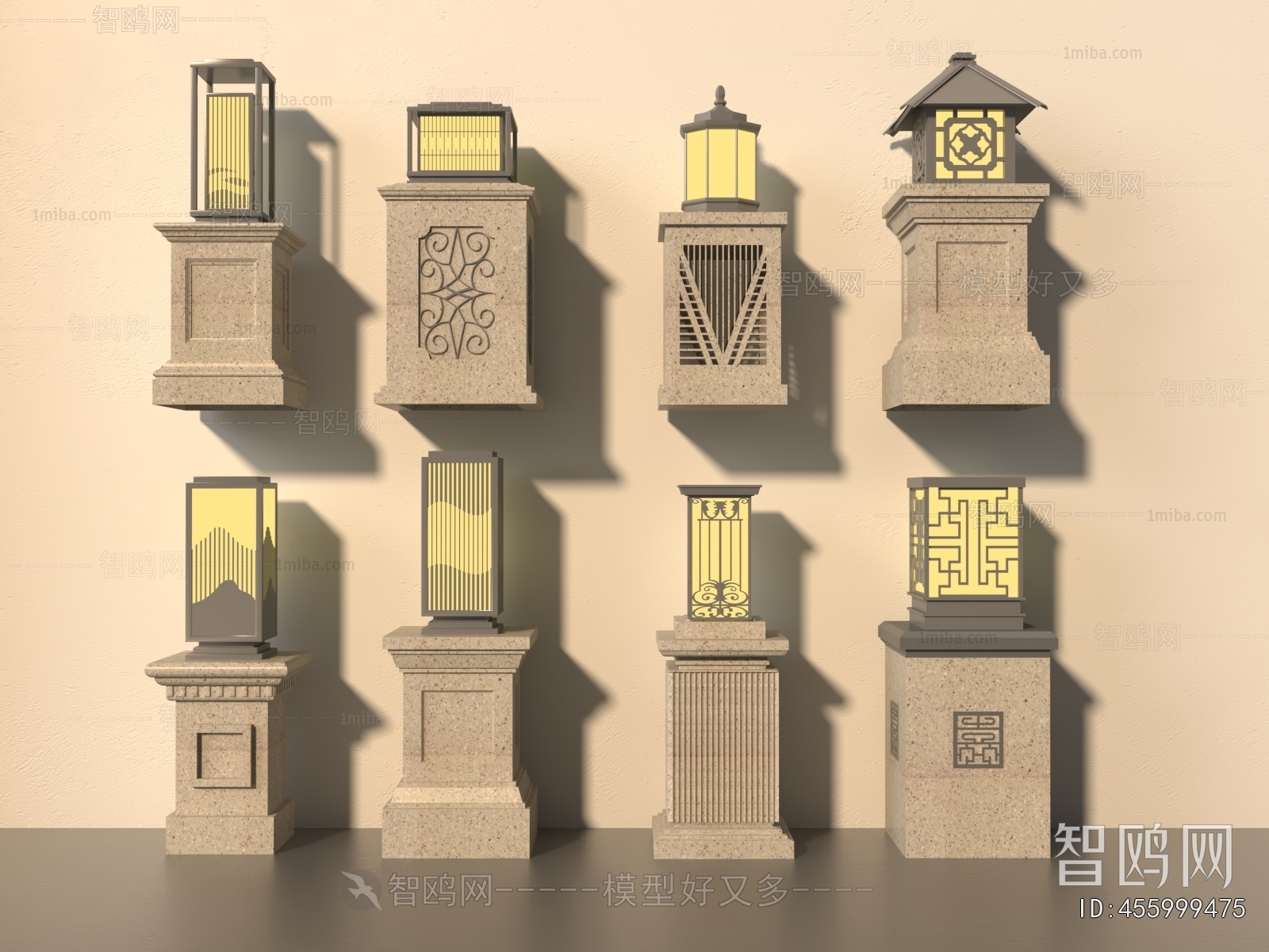 New Chinese Style Outdoor Light