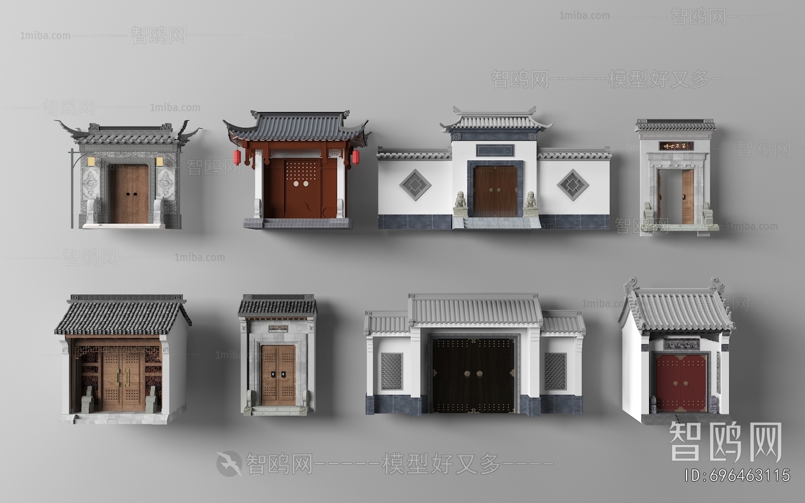 New Chinese Style Gate