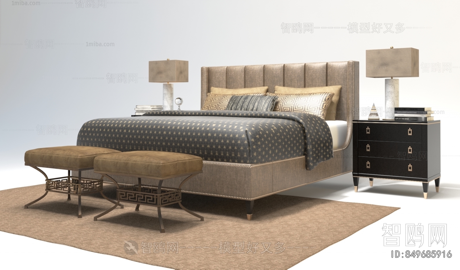 Modern Double Bed