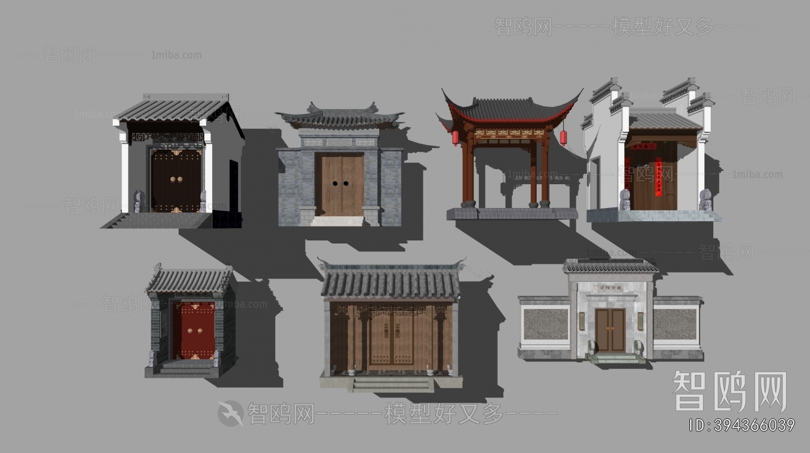 New Chinese Style Gate