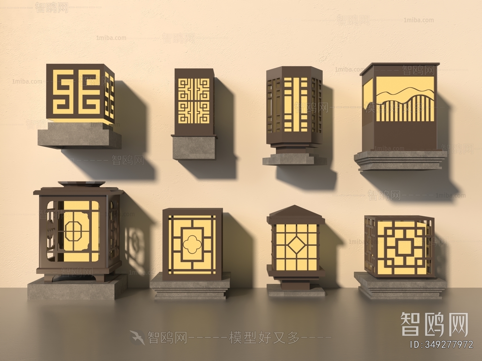 New Chinese Style Outdoor Light