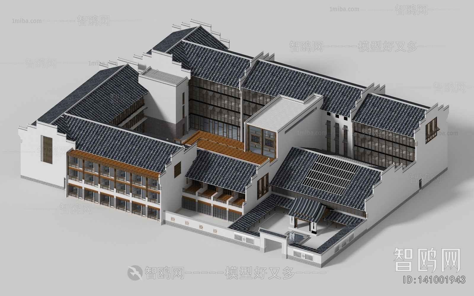 New Chinese Style Residential Building