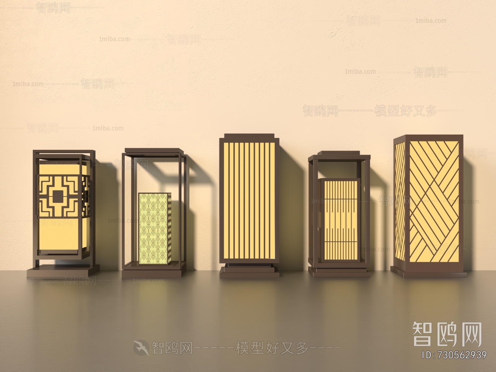 New Chinese Style Outdoor Light