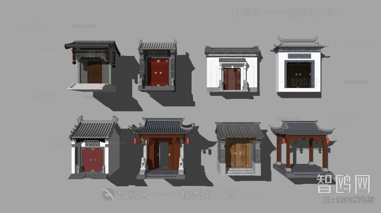 New Chinese Style Gate