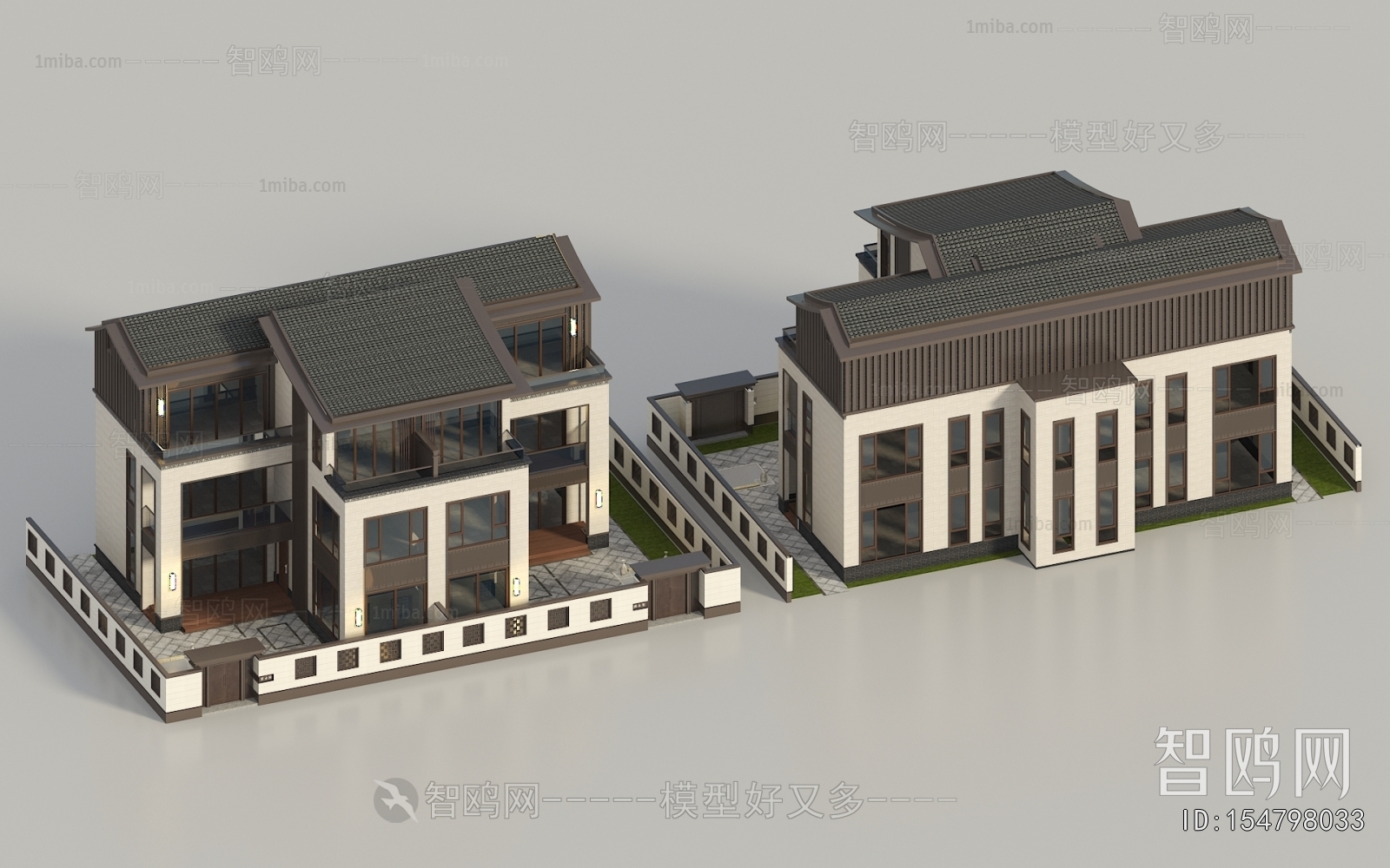 New Chinese Style Detached Villa