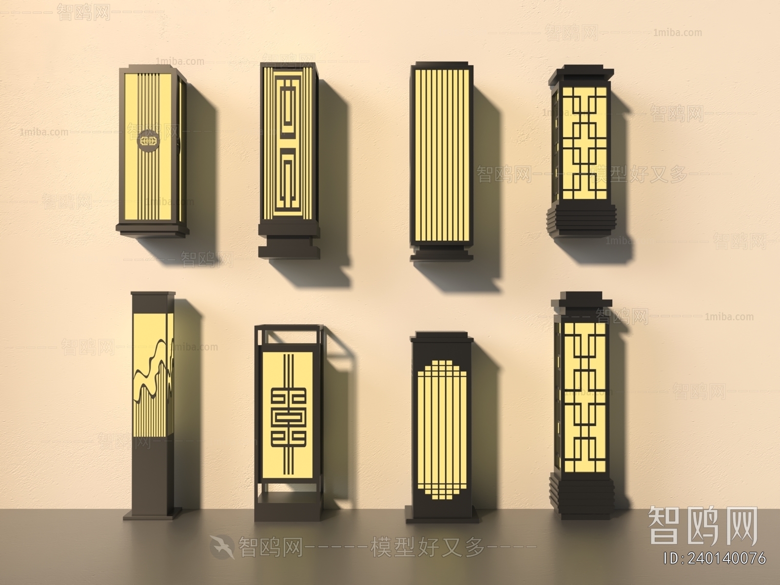 New Chinese Style Outdoor Light