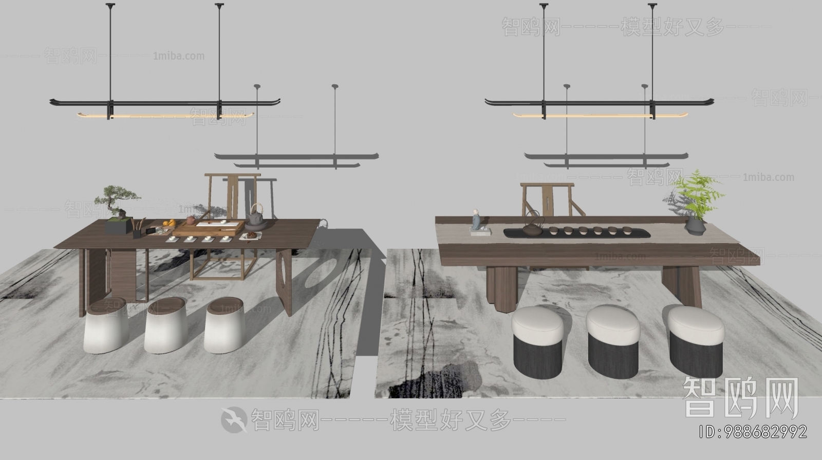 New Chinese Style Tea Tables And Chairs