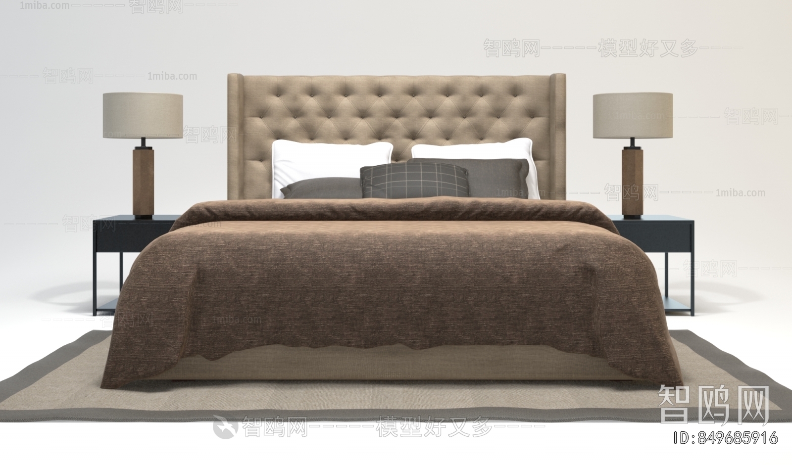 Modern Double Bed