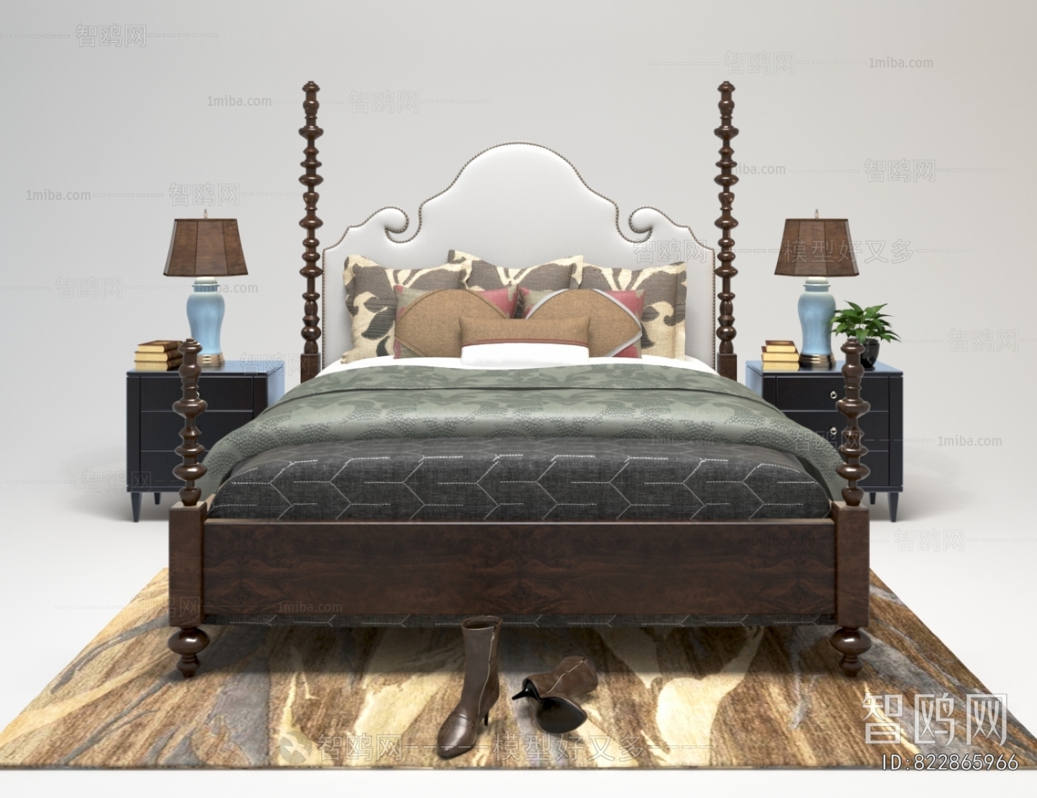 American Style Double Bed