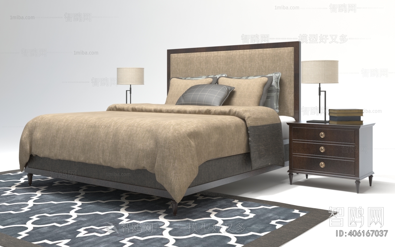 Modern Double Bed