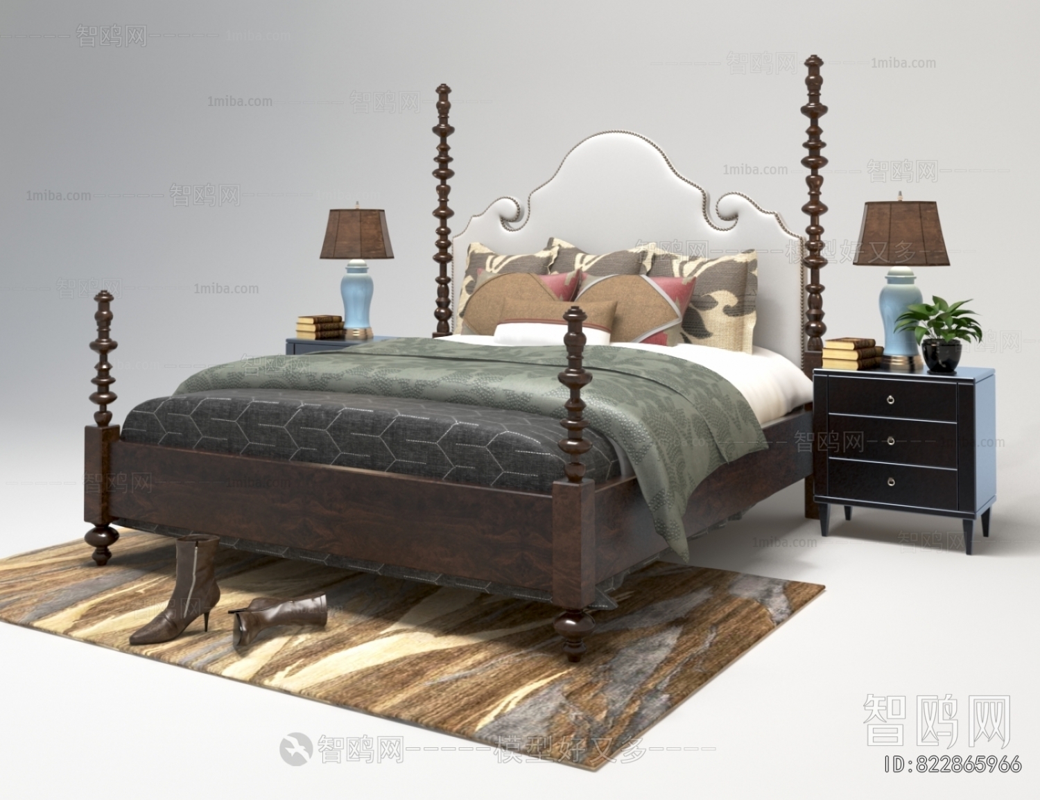 American Style Double Bed