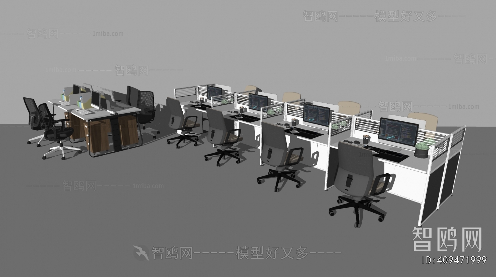 Modern Office Desk And Chair