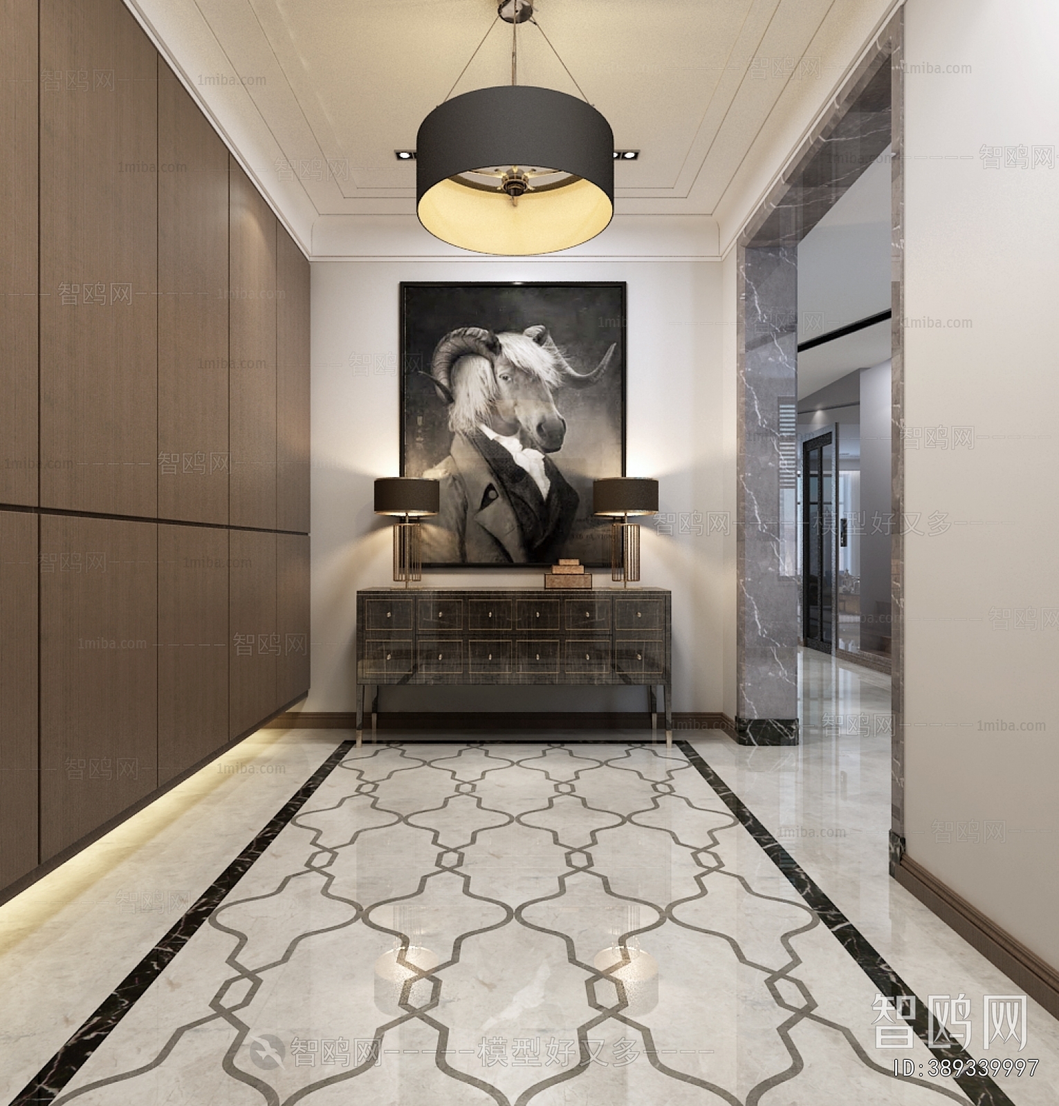 Modern Hallway