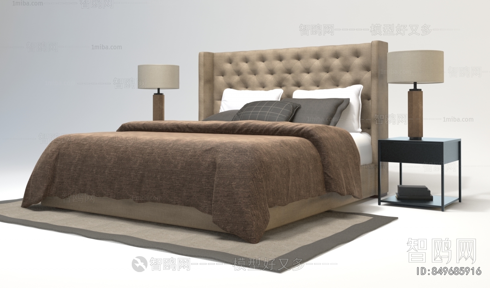 Modern Double Bed