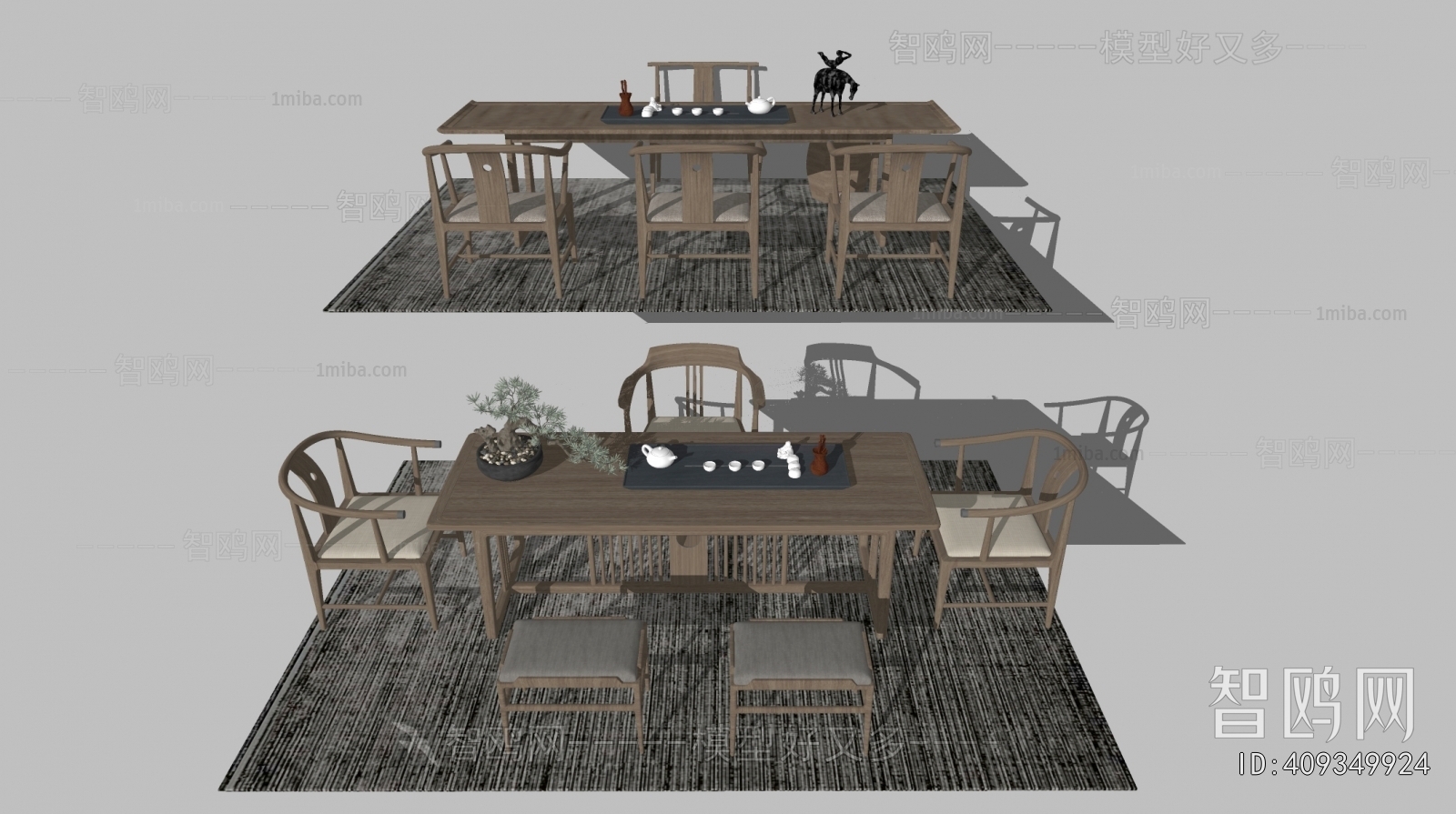 New Chinese Style Tea Tables And Chairs