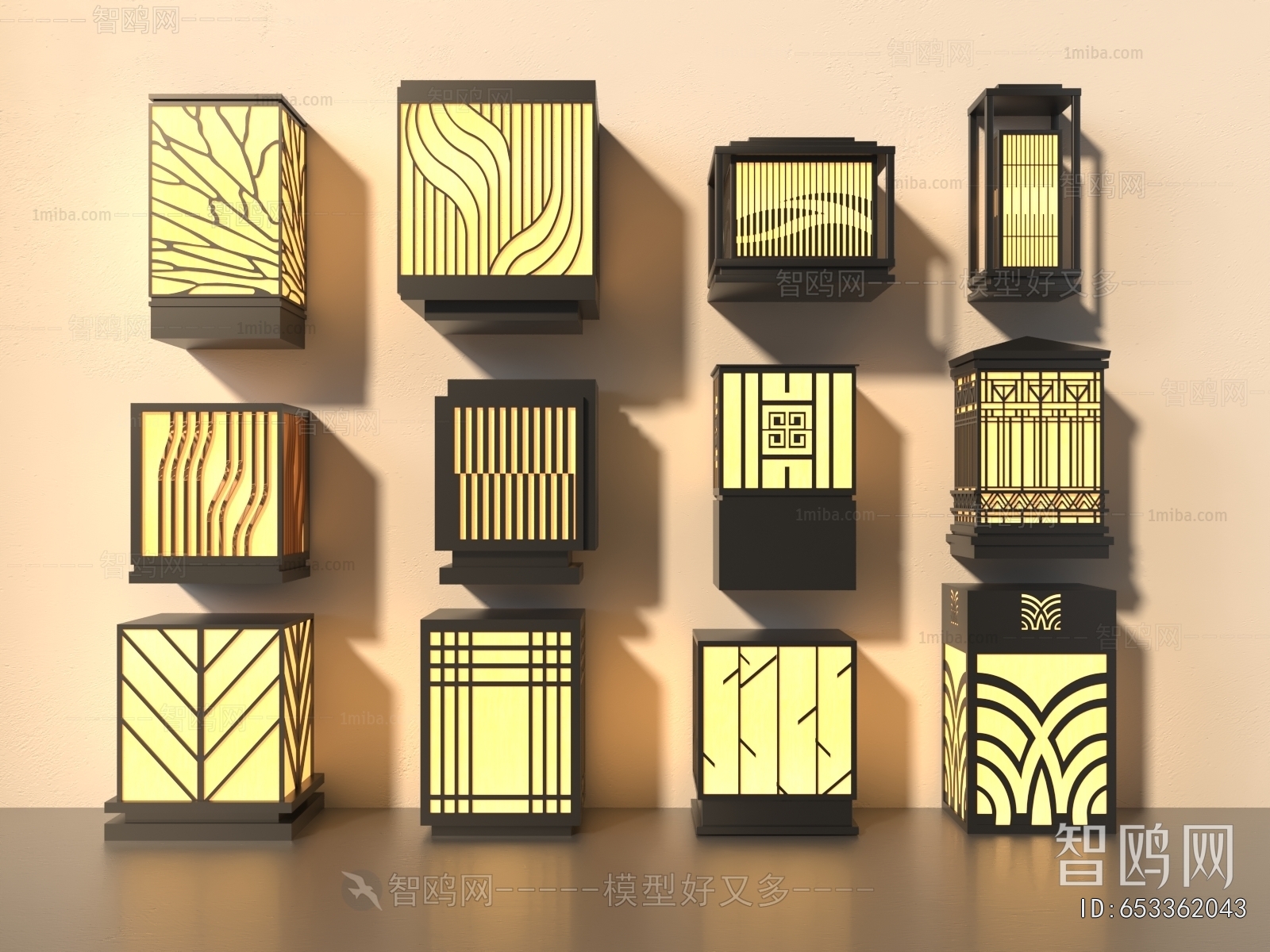 New Chinese Style Outdoor Light