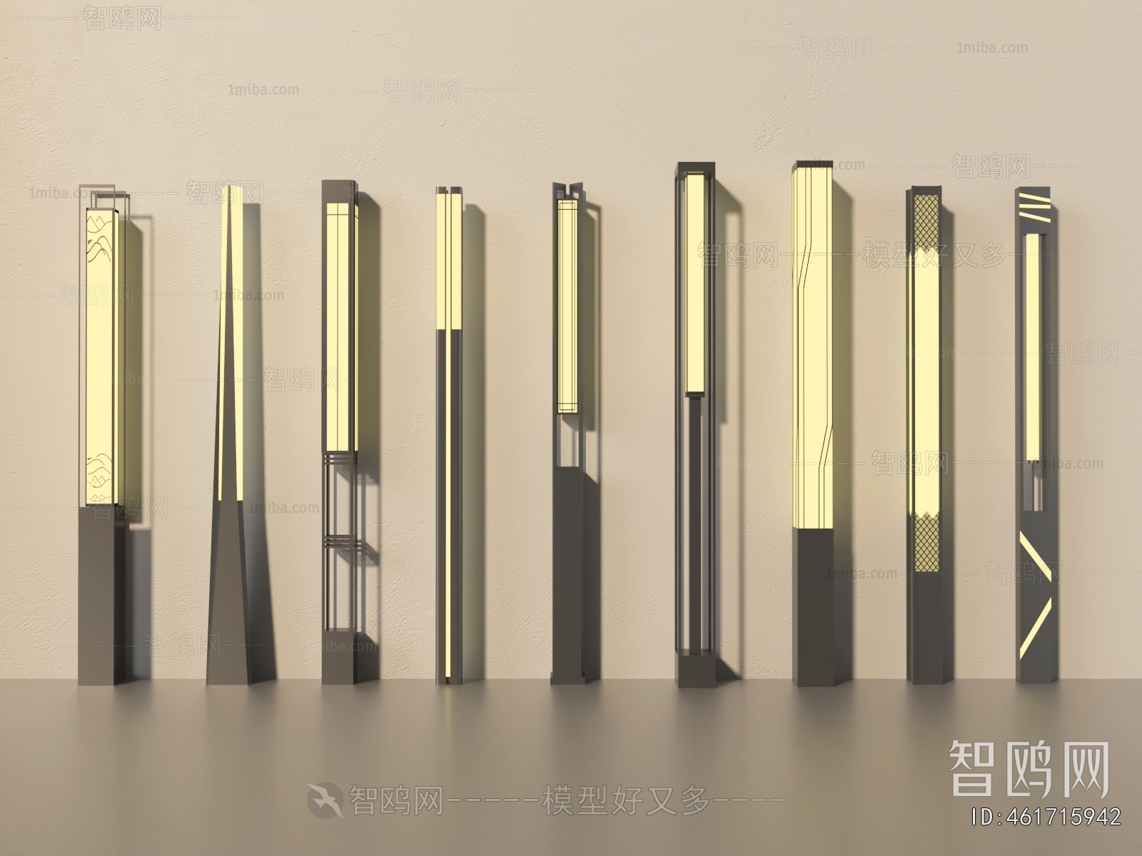 New Chinese Style Outdoor Light