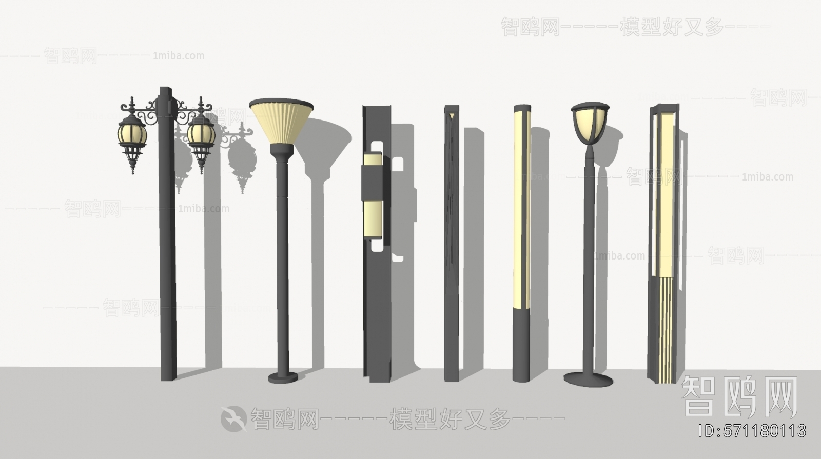 New Chinese Style Outdoor Light