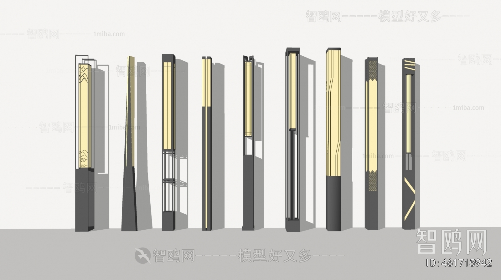 New Chinese Style Outdoor Light