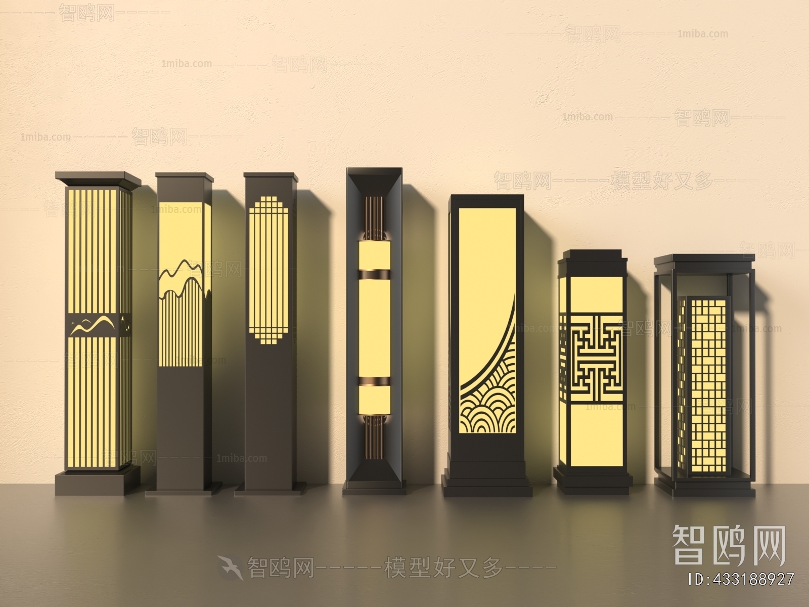 New Chinese Style Outdoor Light