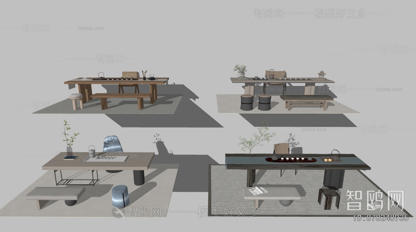 New Chinese Style Tea Tables And Chairs