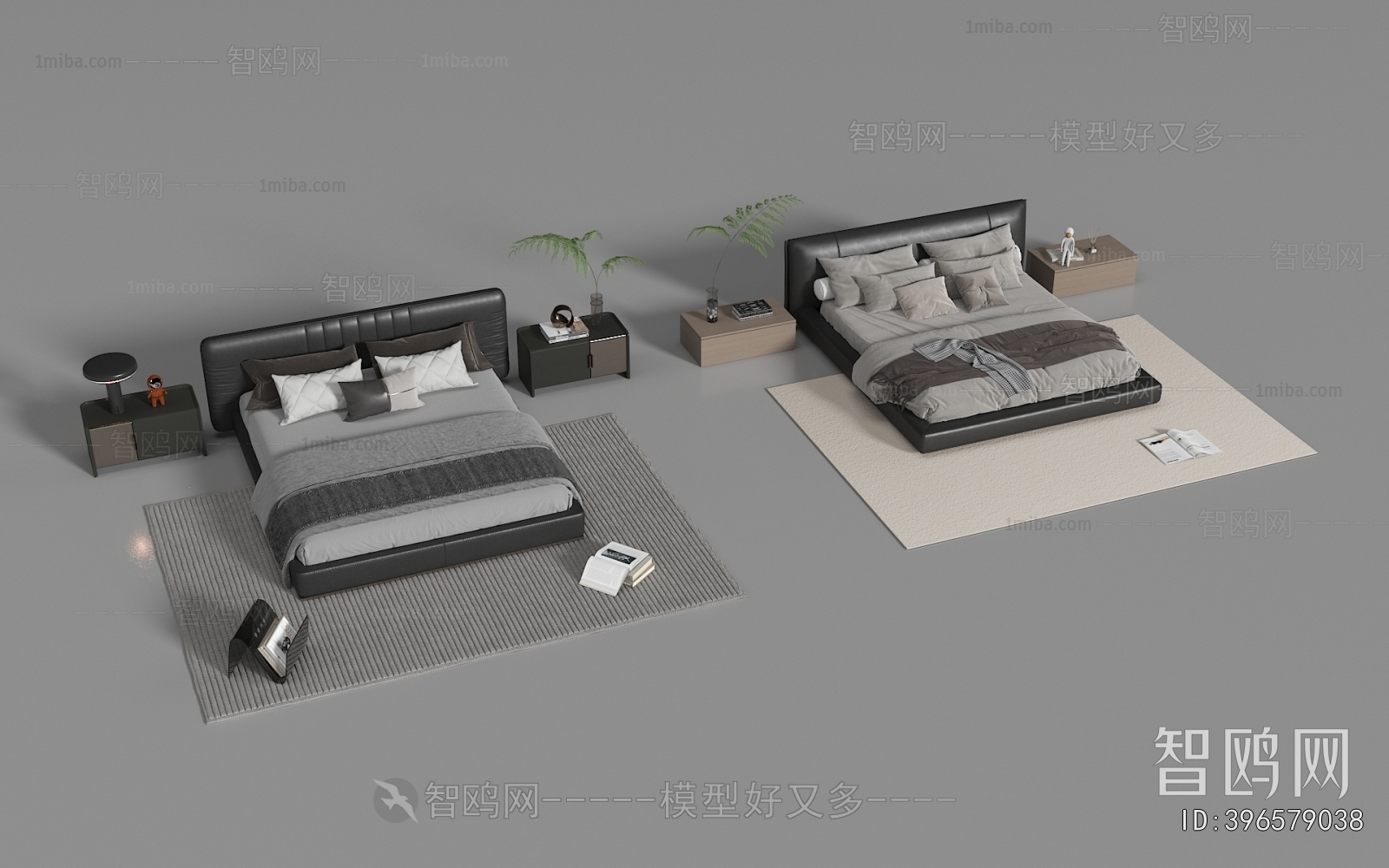 Modern Double Bed