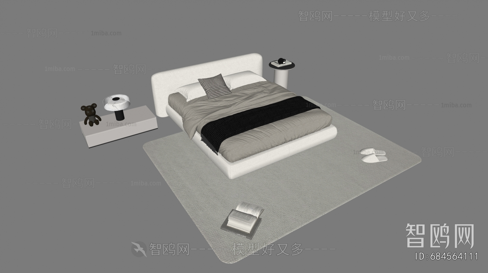 Modern Double Bed