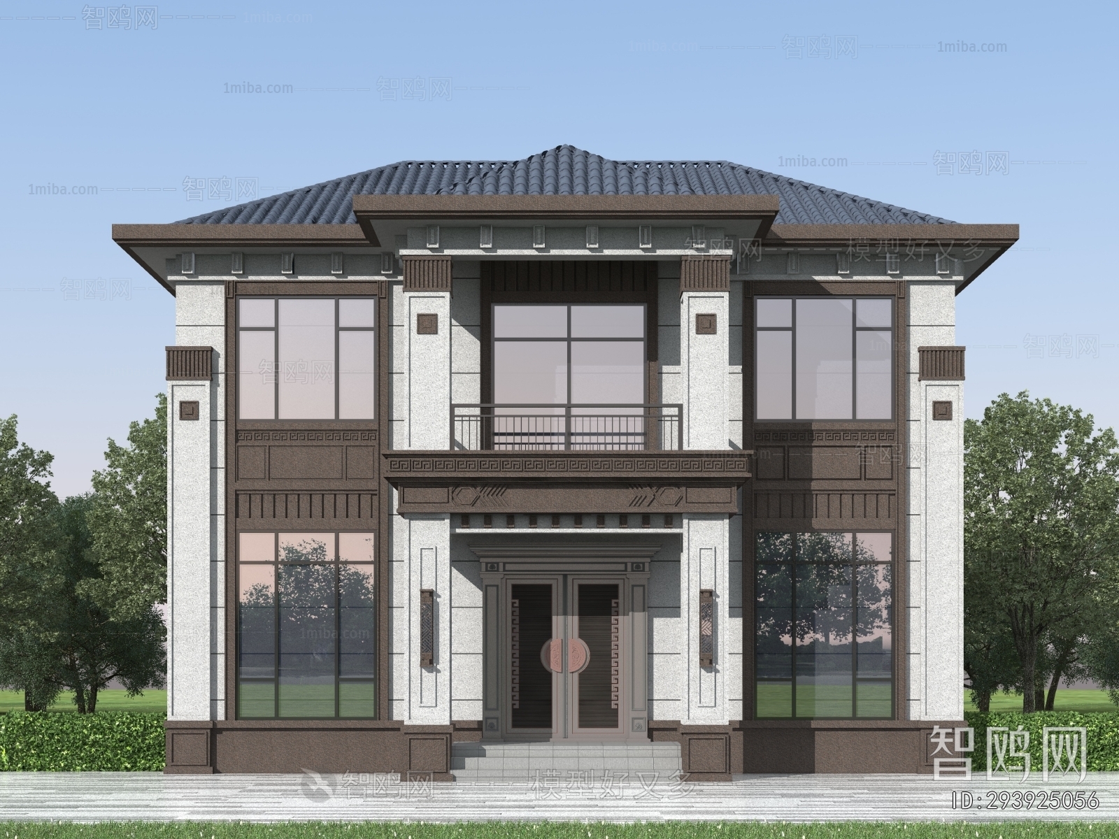 New Chinese Style Detached Villa