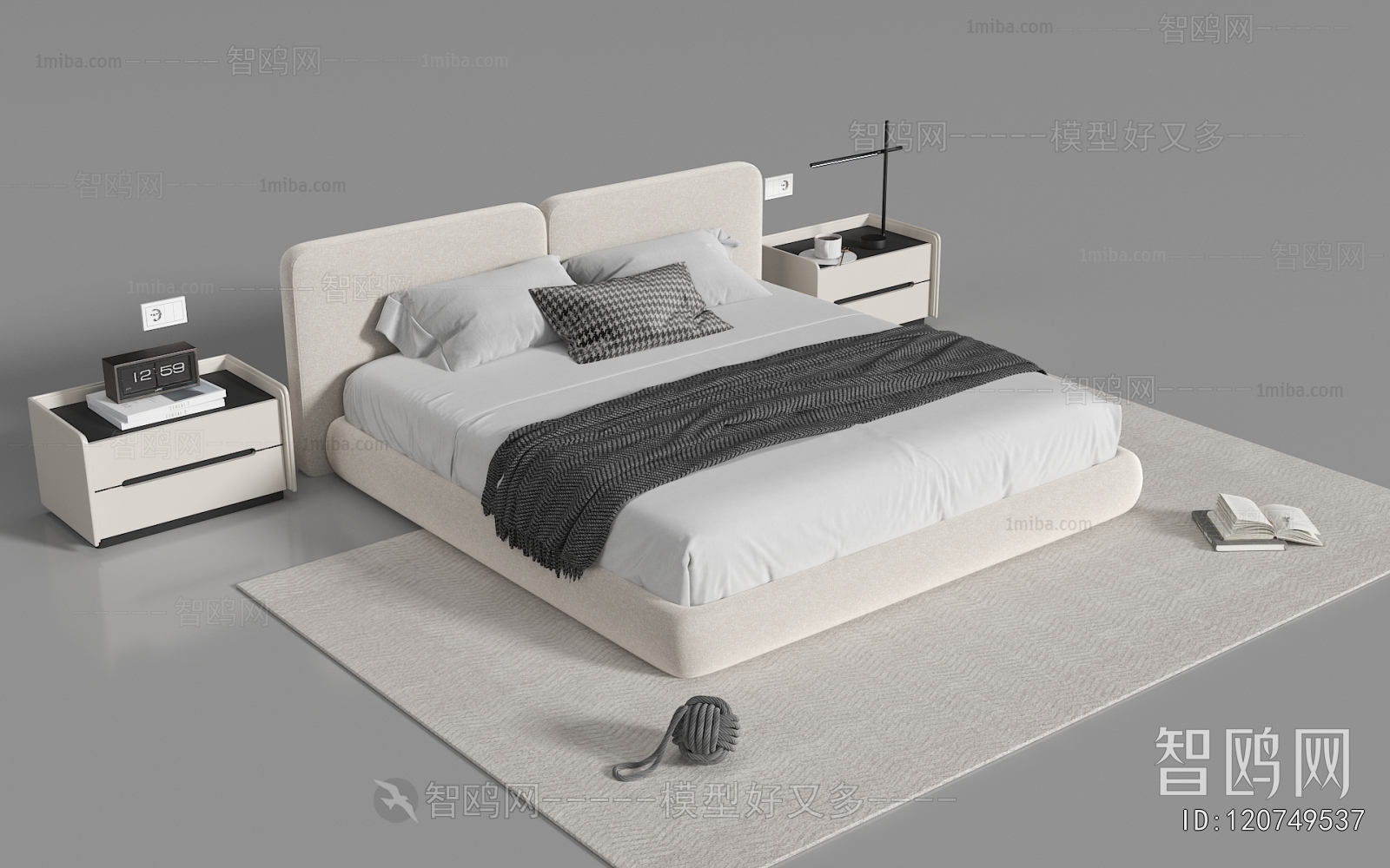 Modern Double Bed