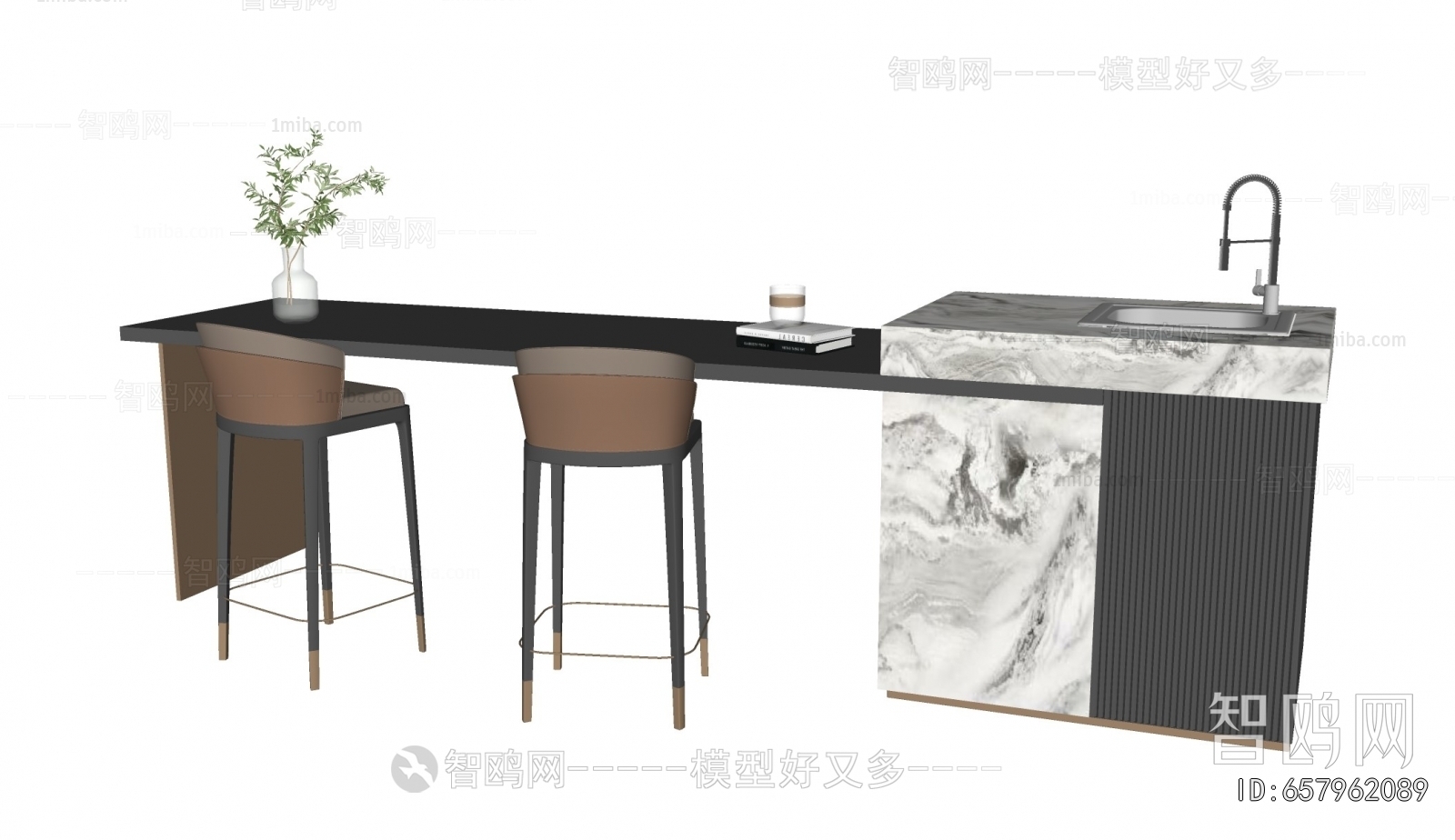 Modern Counter Bar