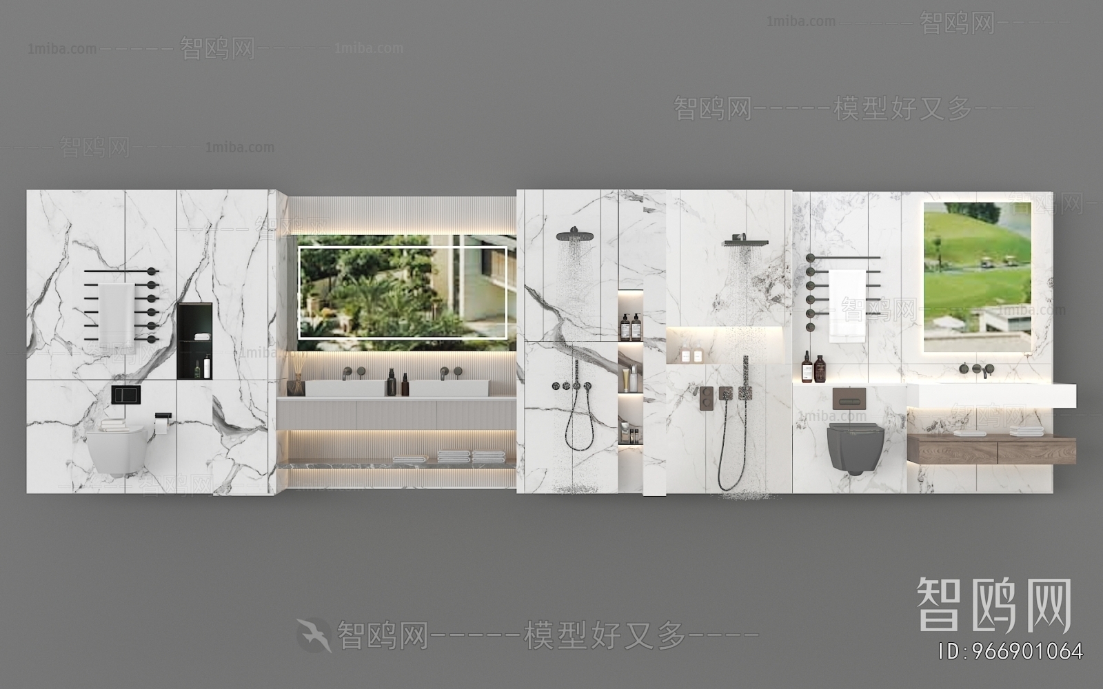 Modern Bathroom Cabinet