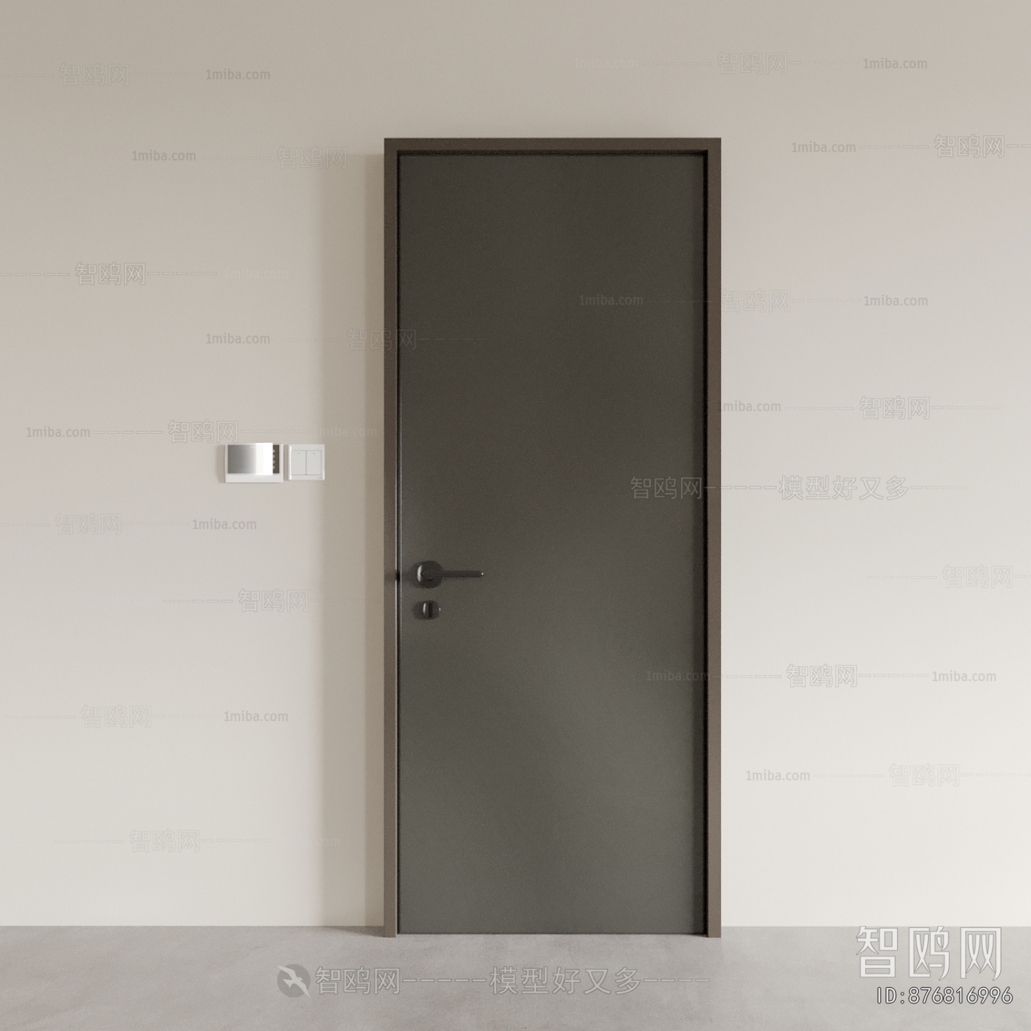 Modern Single Door