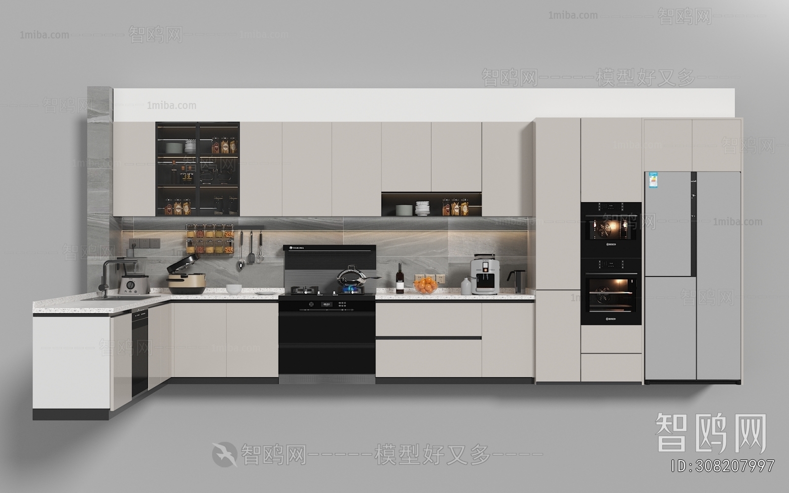 Modern Kitchen Cabinet