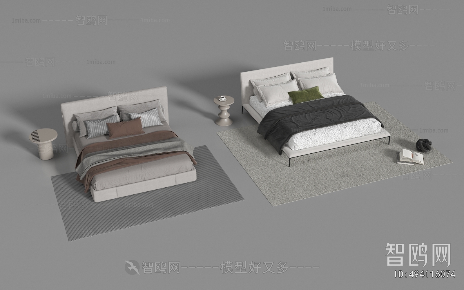 Modern Double Bed