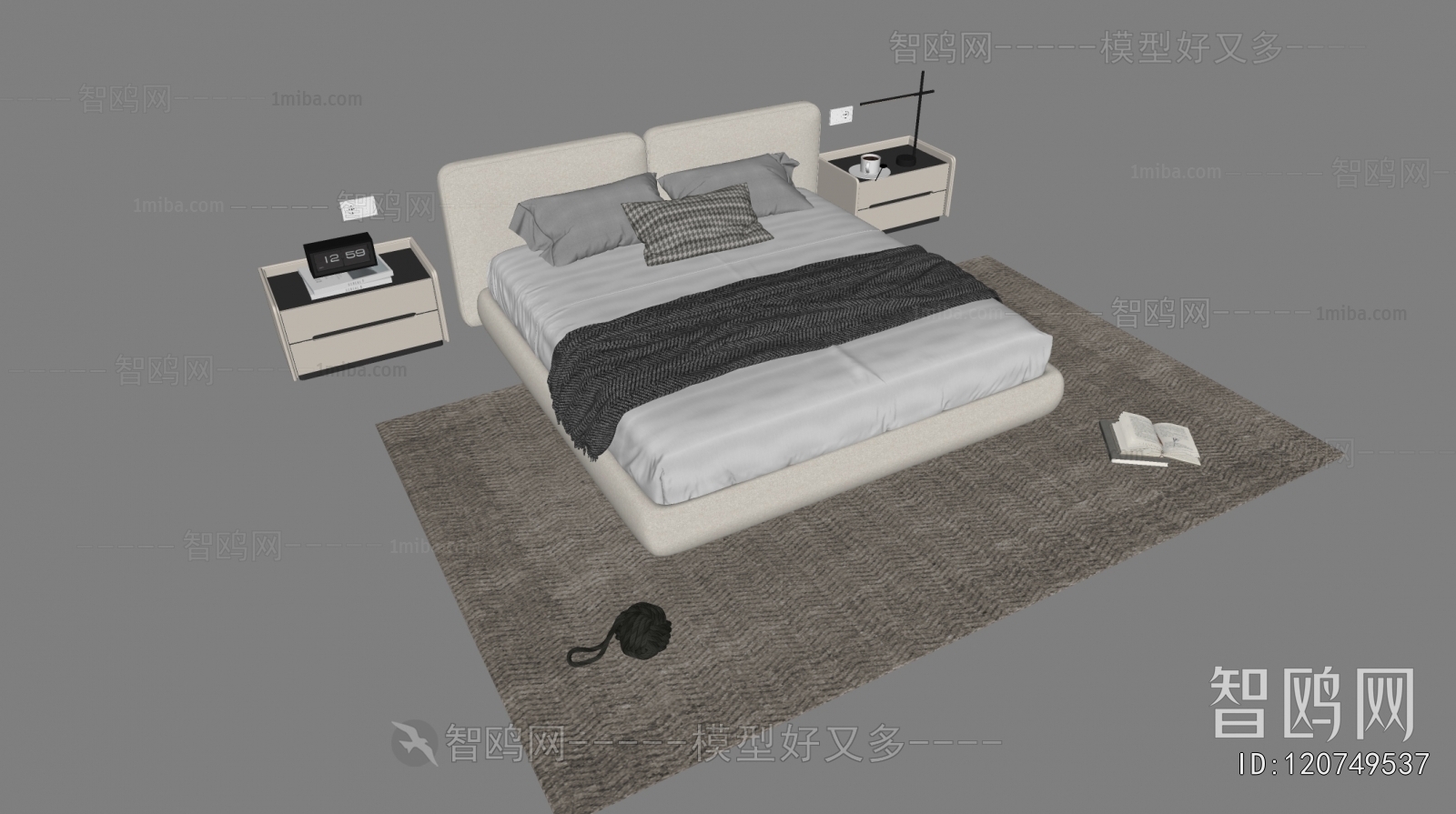 Modern Double Bed