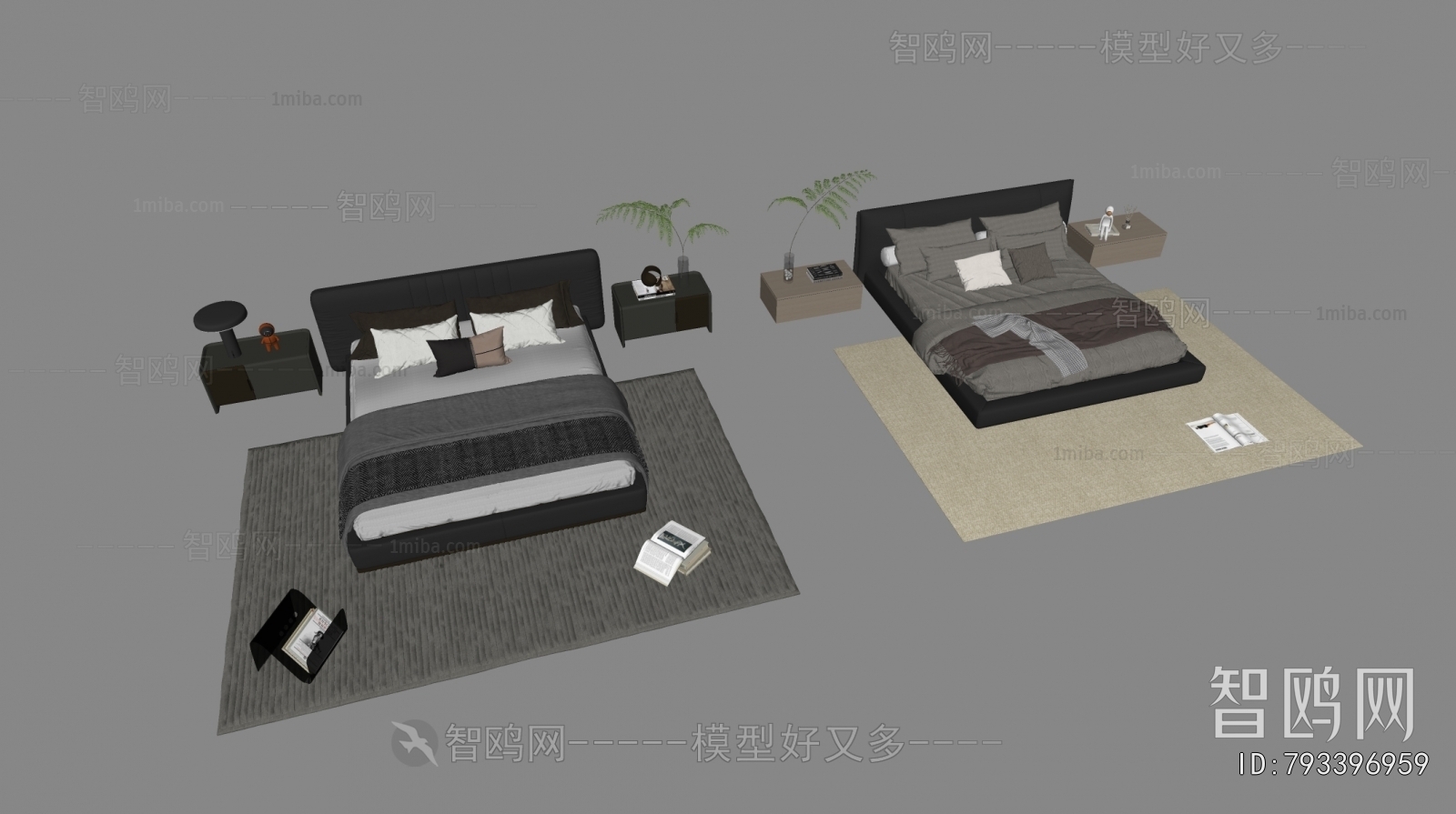 Modern Double Bed