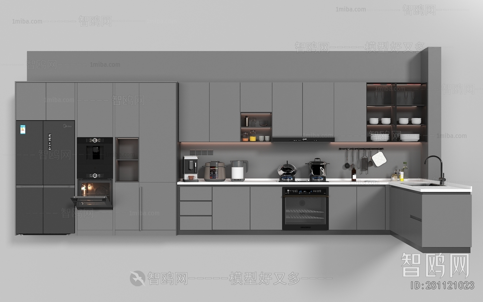 Modern Kitchen Cabinet