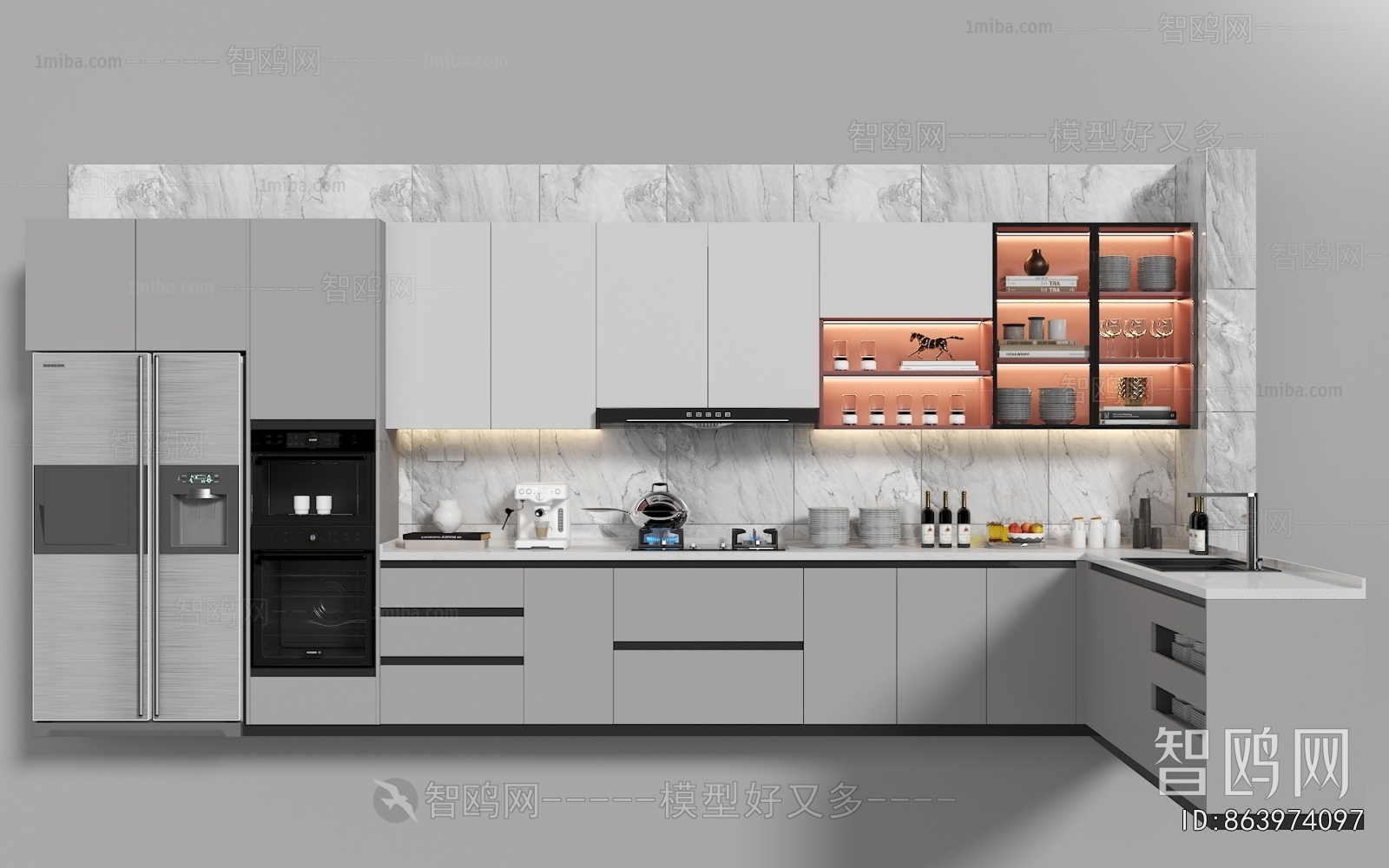 Modern Kitchen Cabinet