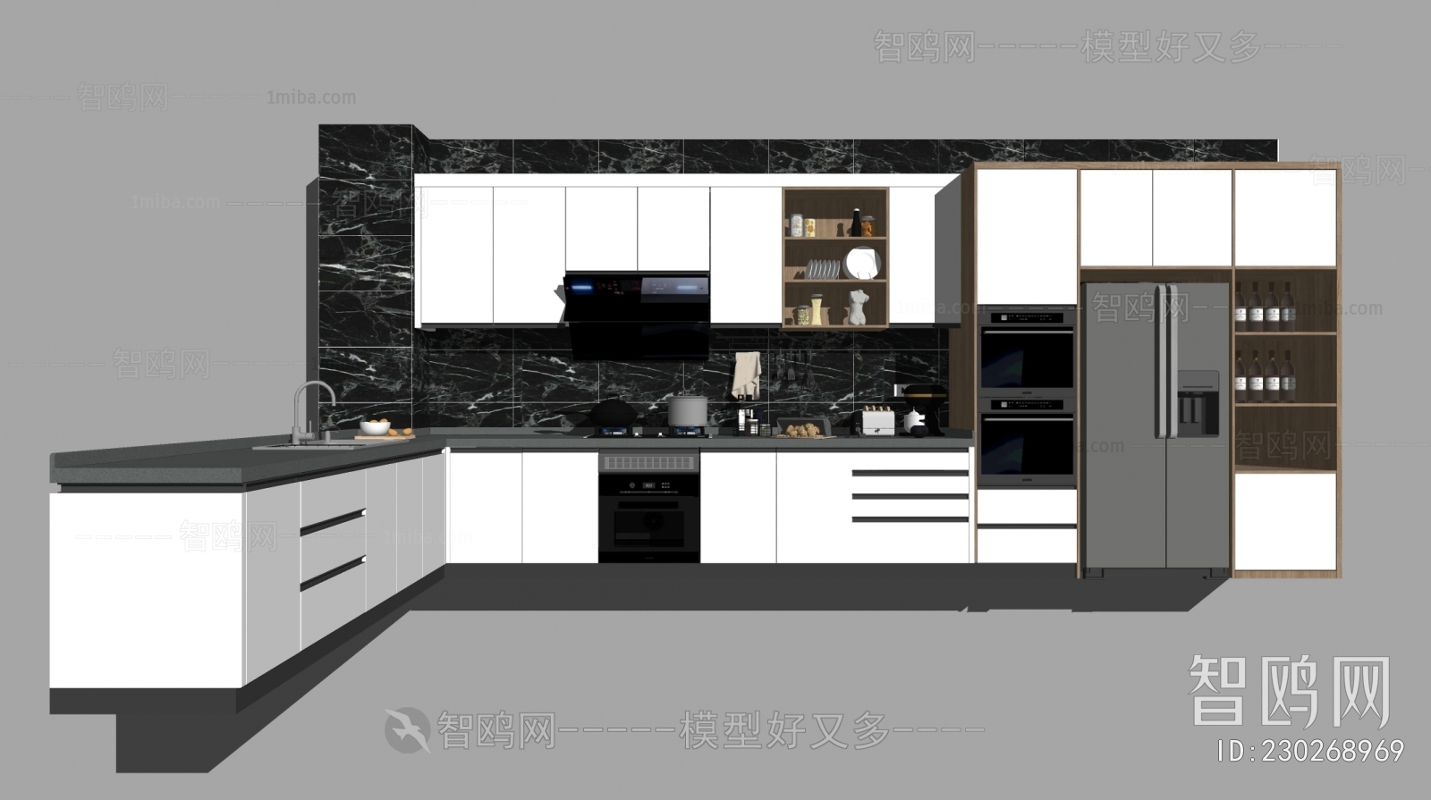 Modern Kitchen Cabinet